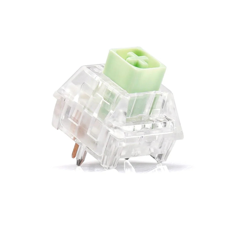 Kailh Box Crystal Switches - Jade - 10 Pieces - مكبس لوحة مفاتيح